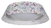 LAMPA SUFITOWA PLAFON dla dziewczynki GIRL 45 16W LED 6500K Z ABAŻUREM Candellux 14-62994