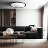 Plafon okrągły czarna obramówka California 60 cm LED CCT Light Prestige LP-2505/1C-60 BK