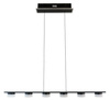 Lampa wisząca szóstka CASSIS czarna Aviano Lighting 7066-702