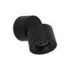 Czarna oprawa natynkowa ruchoma tuba LED 3000K SPARK BLACK 10W Tk Lighting 18146