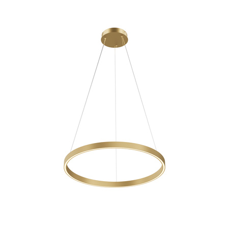 Lampa wisząca ring 60cm w kolorze mosieznym LED 3000K/4000K Rim MOD058PL-L32BSK Maytoni