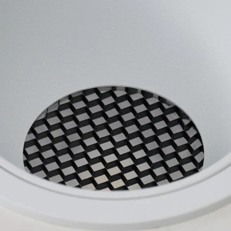 Biała okrągła oprawa podtynkowa TINO R 15W CCT SWITCH WH Azzardo AZ7020