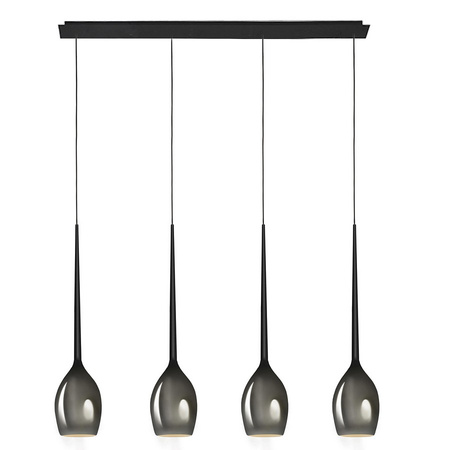 Lampa wisząca IZZA 4 smoky AZzardo AZ2938