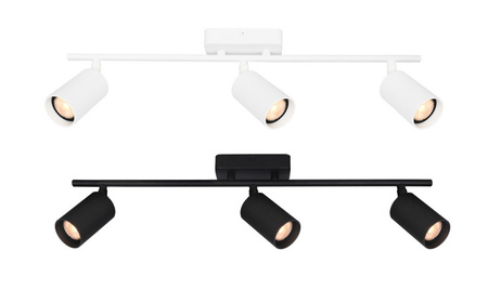 Lampa sufitowa TRIS III BLACK Italux SPL-46829-3-BK
