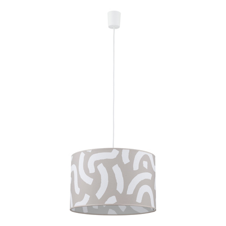 Lampa wisząca abażur wzór 38cm AFRICANA 1xE27 Tk Lighting 10904