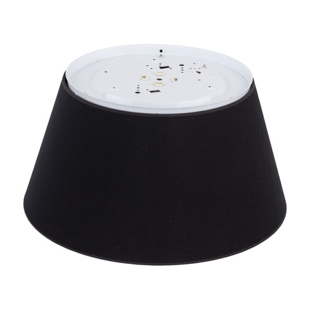 Czarna lampa sufitowa stożkowy abażur 50cm FORMO BLACK 4xE27 Tk Lighting 11207