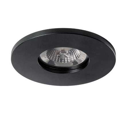 Oprawa podtynkowa czarna z podwyższoną klasą szczelności KANT R IP44 BK AZZARDO AZ6046
