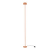 Prosta lampa podłogowa w kolorze łososiowym NOA SALMON LED Tk Lighting 19008