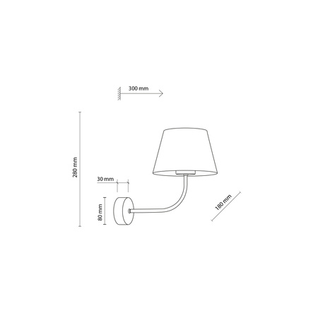 Kinkiet CHICAGO TK Lighting 4186