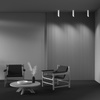 Lampa sufitowa tuba LIPARI Maytoni C044CL-01-25GU10-W