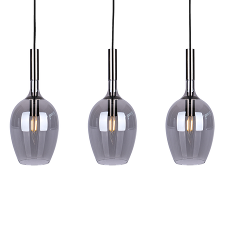 Lampa wisząca LUGANO SMOKED 3xE14 ML8814