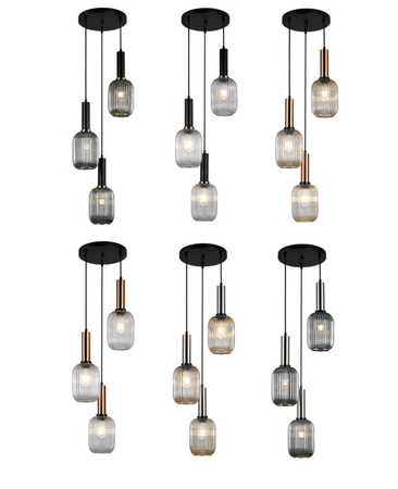 Lampa wisząca ANTIOLA Italux PND-5588-3 - kolor do wyboru