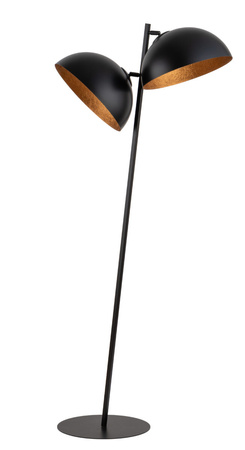 Sfera lampa podłogowa czarny/miedziany Sigma 50336