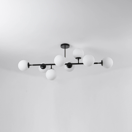 Lampa wisząca Dorado czarna 8xE14 Light Prestige LP-002/8P BK