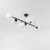 Lampa wisząca Dorado czarna 8xE14 Light Prestige LP-002/8P BK