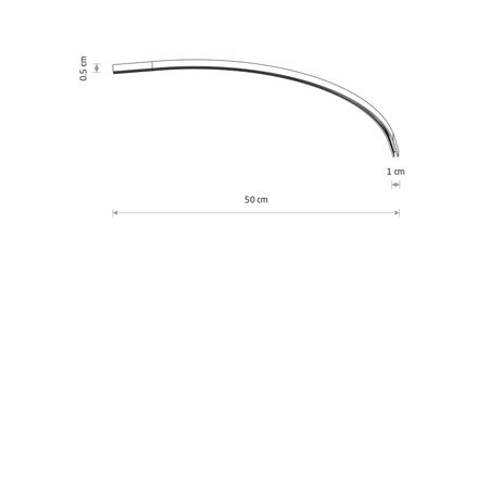 Oprawa liniowa do systemu NANO - LVM FLEX LINE LED 6W 1-obwodowy niskonapięciowy 24V NANO-LVM Nowodvorski 11723