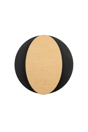 OVO kinkiet czarny/brzoza Sigma 40872