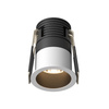 Podtynkowe okragłe oczko sufitowe LED 3000K Minor DL089-5W3K-BW Maytoni