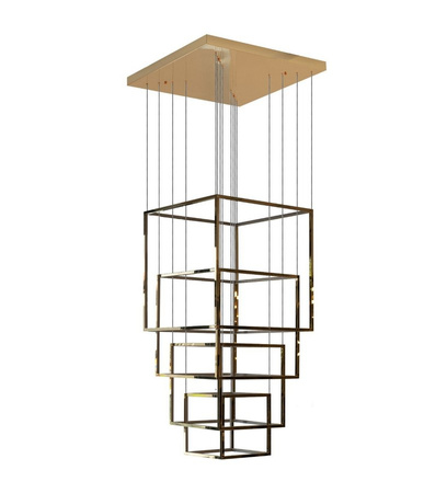 Lampa wisząca OPERA XL GOLD LED Azzardo AZ3140