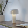 Biała lampka stołowa ładowana USB AGNES LED Just LIght 19190-16