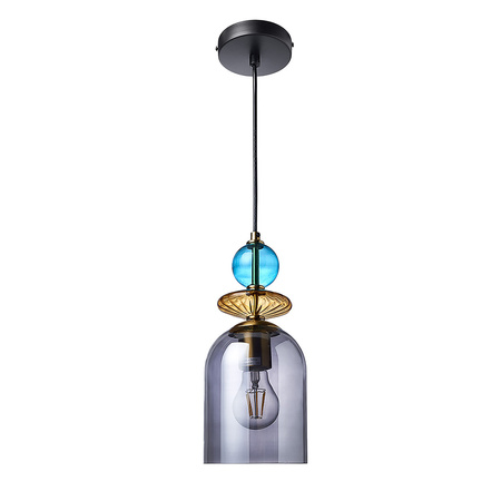 Lampa wisząca Tropea dymna 1xE27 Light Prestige LP-2004/1P M SM