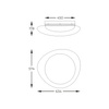 Lampa sufitowa LED Zuma Line FM2201001-570