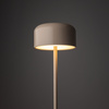 Prosta lampa podłogowa w kolorze beżowym NOA BEIGE LED Tk Lighting 19006