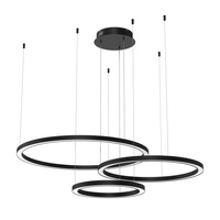 Lampa wisząca GALAXIA BLACK 85W LED Milagro ML8789