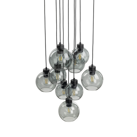 CUBUS GRAPHITE LAMPA WISZĄCA 9 KOŁO TK Lighting 10208