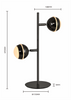 Lampa stojąca dwójka Biarritz LED czarny chrom Aviano Lighting 8047-205