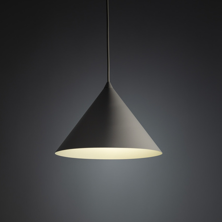 Lampa wisząca metalowy stożek o średnicy 26cm CONO M KASZMIR 1XE27 Tk Lighting 11380