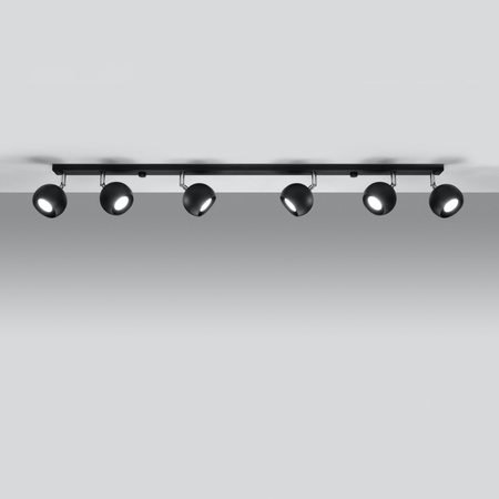 Lampa sufitowa, oprawa OCULARE 6 Sollux Lighting SL0442 SL0448 - kolor do wyboru