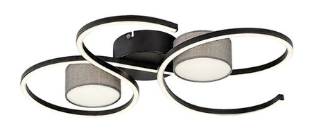 Lampa sufitowa LED z pierścieniami – unikalny falisty kształt, nowoczesna elegancja LED 4000K Shiena Rabalux 71116