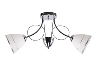 ELOTTE LAMPA SUFITOWA 2X40W E27 BIAŁY Candellux 32-78667