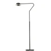 Czarna lampa stojąca Garta na dotyk LED 3000K FL0105-BK Yaskr