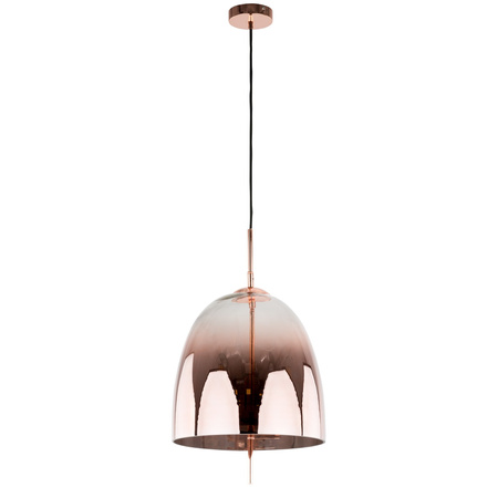 Lampa wisząca Alan nowoczesna miedziana ze szklanym kloszem Italux MD-OYD-10310B-SP3 COPPER