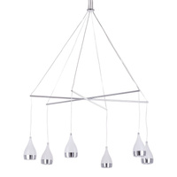 Lampa wisząca TELESTO LED Italux AD16024-6A CH