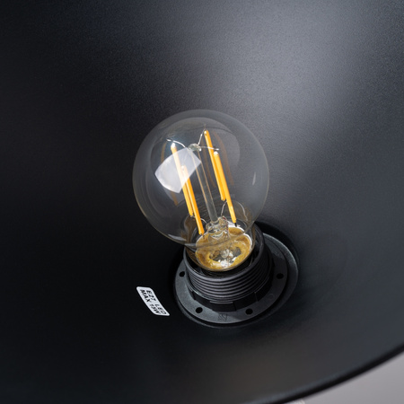 Lampa wisząca ZUMA czarna Sollux SL.1326