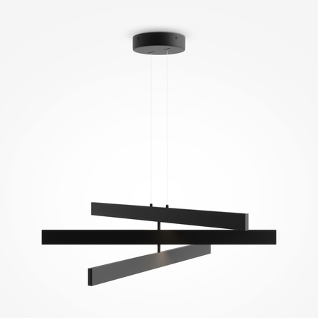 Lampa wisząca ORIGAMI BLACK LED Maytoni MOD163PL-L38B4K1