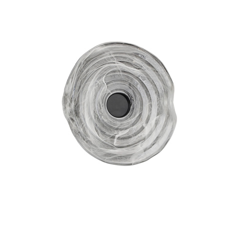 Okrągła lampa ścienna o średnicy 20cm NESTOR TOP 20 BK AZZARDO AZ5829