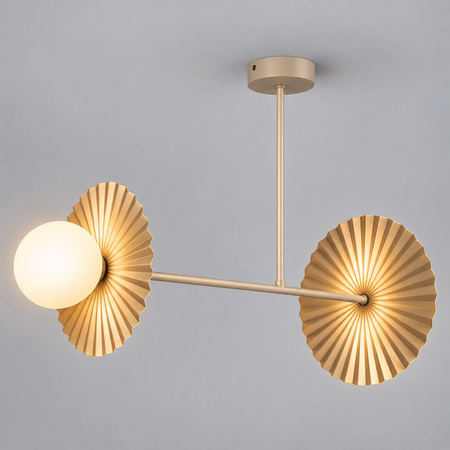 Lampa wisząca Bloom 2xG9 Beż-Taupe Milagro MLP0298