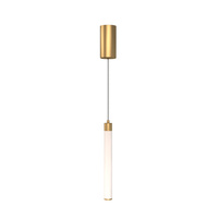 Lampa wisząca podłużna świecąca tuba RAY LED 3000K Maytoni P022PL-L10MG3K