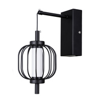 Kinkiet Pedro czarny LED 3000K Italux WL-34405-1-BK