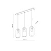 Lampa wisząca MARCO III TK Lighting 2078