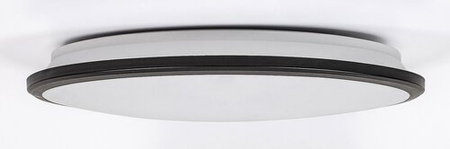 Lampa sufitowa 38cm z czarną obramówką LED 3000K Engon Rabalux 71128