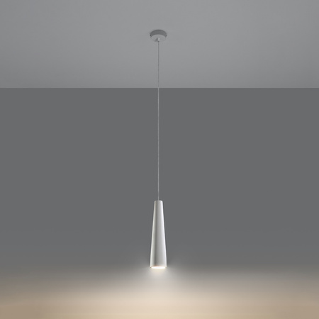 Lampa wisząca ELECTRA ceramiczna biała Sollux Lighting SL.0845