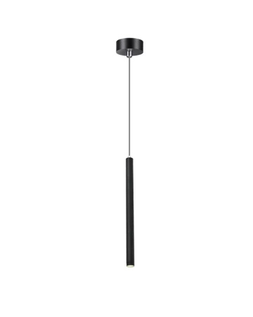 Lampa wisząca czarna tuba 8cm LED CCT ERKEN 1 BK AZZARDO AZ5967