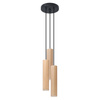 Lampa wisząca LINO 3P  drewno Sollux Lighting SL.1012