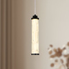Lampa wisząca przeźroczysta szklana tuba z czarnym wykończeniem CORTE 10W LED 3000K Candellux Studio 31-50731