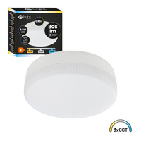 Żarówka Led Gx53 8,5W 806lm trzy barwy światła 3CCT Eko-Light EKZA2463